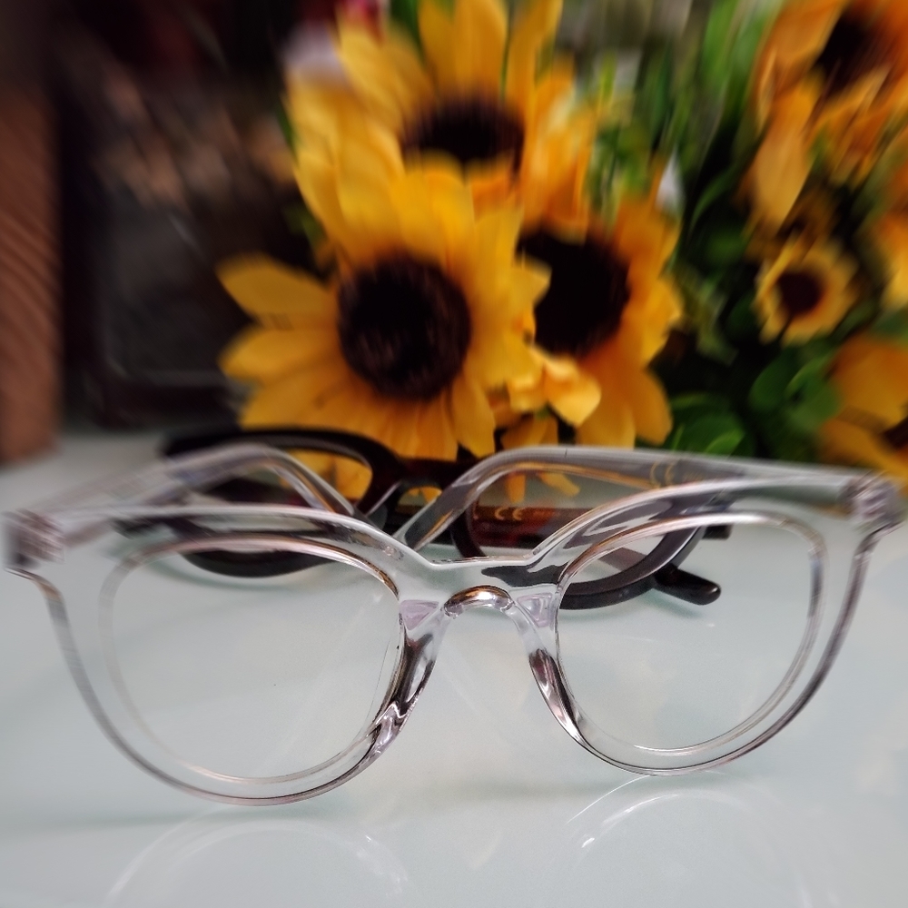 *Firm* Set of 2 Clear Lens Fashion glasses - Picture 5 of 6